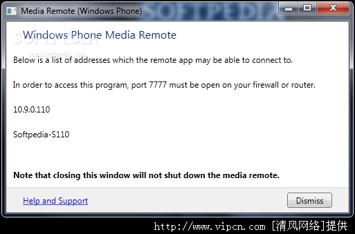 MediaRemote - ʹֻԶ̿Windowsý岥