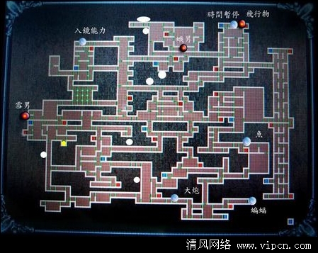 《恶魔城 苍月十字架》全隐藏房间地图(nds)[多图]