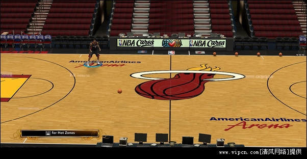 nba 2k13热火队球场补丁 绿色版