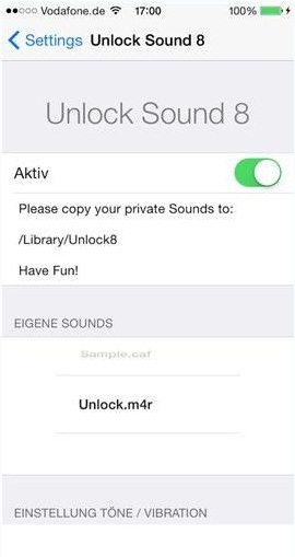 UnlockSound8 IOS8 v1.0.1 debʽ