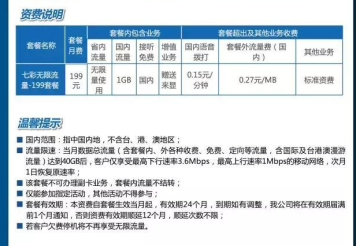 中国联通无限流量套餐