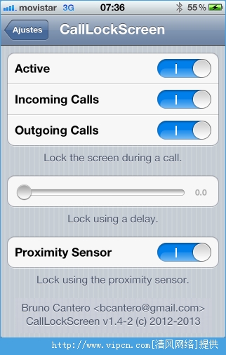 iOS8CallLockScreenͼ1