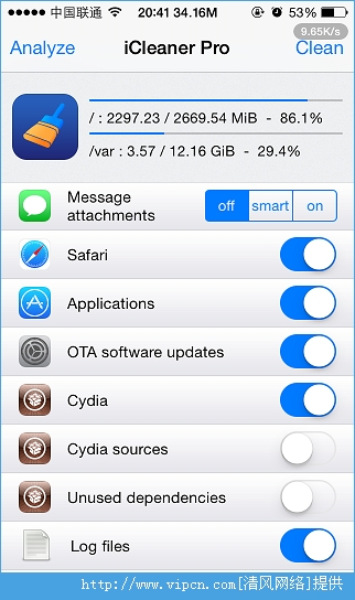 iOS8ԽϵͳļiCleaner ProװԼʹý̳[ͼ]ͼƬ5