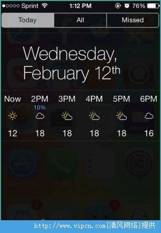 NCWeather IOS8ͼ1