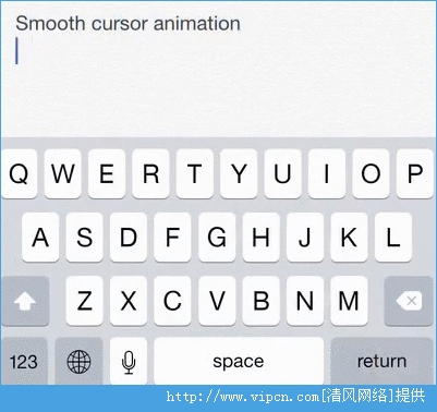 SmoothCursor IOS8ͼ1