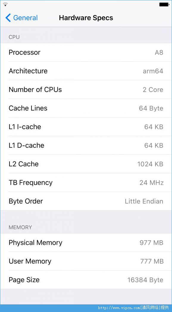 ios9ԽHardwareSpecs β鿴iPhone6sӲ[ͼ]ͼƬ3