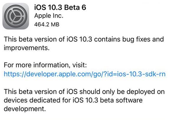 iOS10.3Beta6ٷ̼صַ