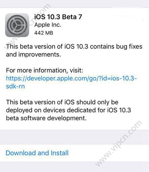 ios10.3 Beta7ļͼ1