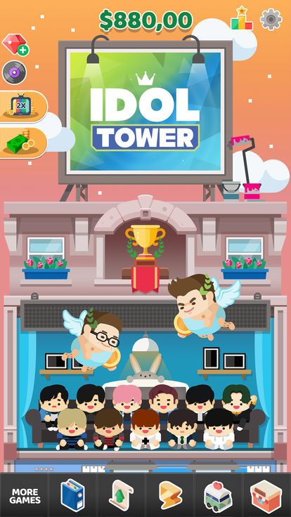 żIdol Tower Tap TapϷٷͼƬ1