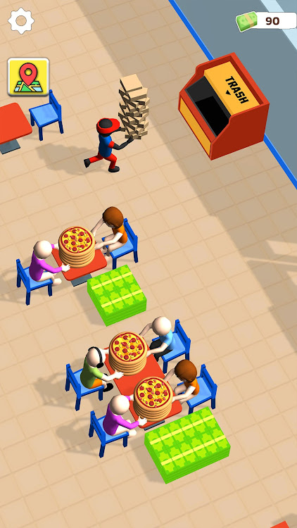 Pizzaria ociosa apk para Android Última versão  1.52 screenshot 3