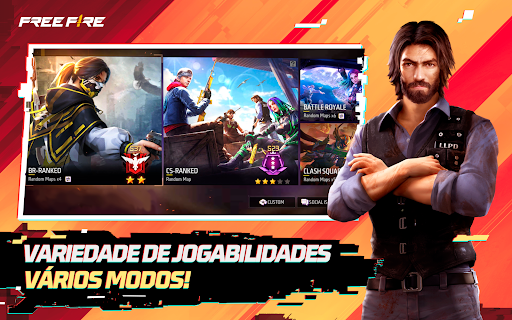 Free Fire O Caos mod apk tudo ilimitado  v1.103.1 screenshot 2