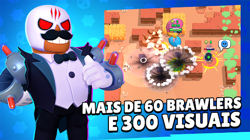 Brawl Stars mod apk gemas e moedas ilimitadas última versão 2024  54.298 screenshot 2