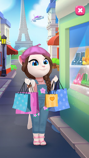 Minha Talking Angela 2 mod apk dinheiro infinito última versão图片1