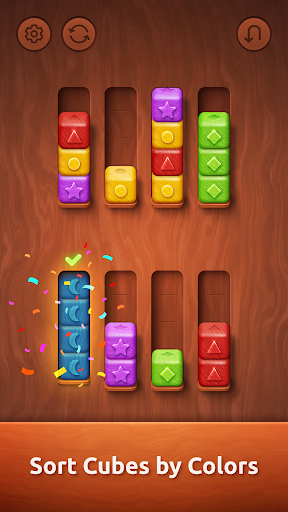 Colorwood Sort Puzzle Game mod apk dinheiro ilimitado图片1