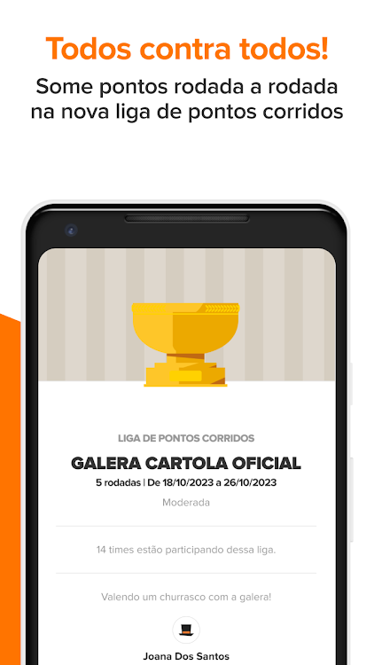 Cartola Oficial apk Última versão 2024  v1.0 screenshot 1