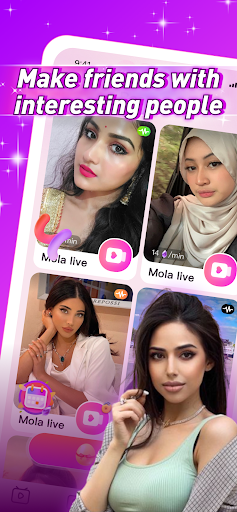 Mola Live mod apk moedas ilimitadas  1.0.3 screenshot 1