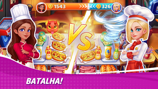 Cozinha Maravilha Grande Chefe mod apk dinheiro e gemas ilimitados​  v1.53.0 screenshot 3