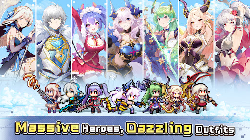 Zero to Hero Pixel Saga dinheiro e gemas ilimitados mod apk   1.0.8 screenshot 3