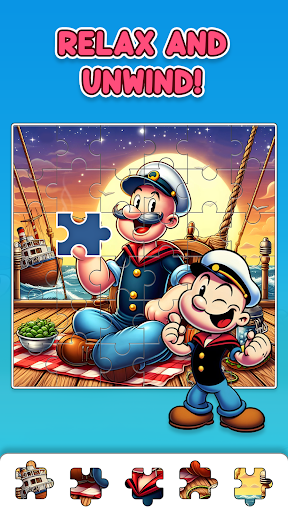 Cartoon Jigsaw Mod Apk Unlimited Everything  1.0.1 screenshot 1