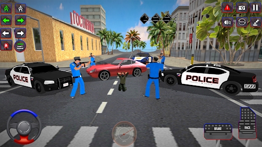 Police Car Cop Simulator 2024 apk Download for Android图片1