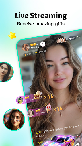 Loop Random video chat mod apk moedas ilimitadas图片1