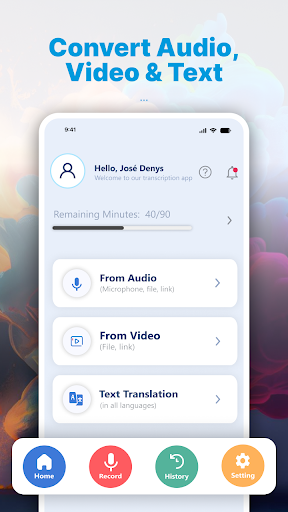 Translate Audio Video to Text mod apk premium desbloqueado última versão  1.1.9 screenshot 1