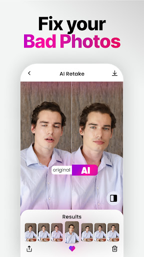 Retake AI mod apk 1.6.2 premium desbloqueado última versão  v1.6.2 screenshot 1