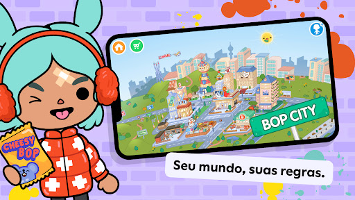 Toca Boca World mod apk 1.88 desbloqueou tudo última versão图片1