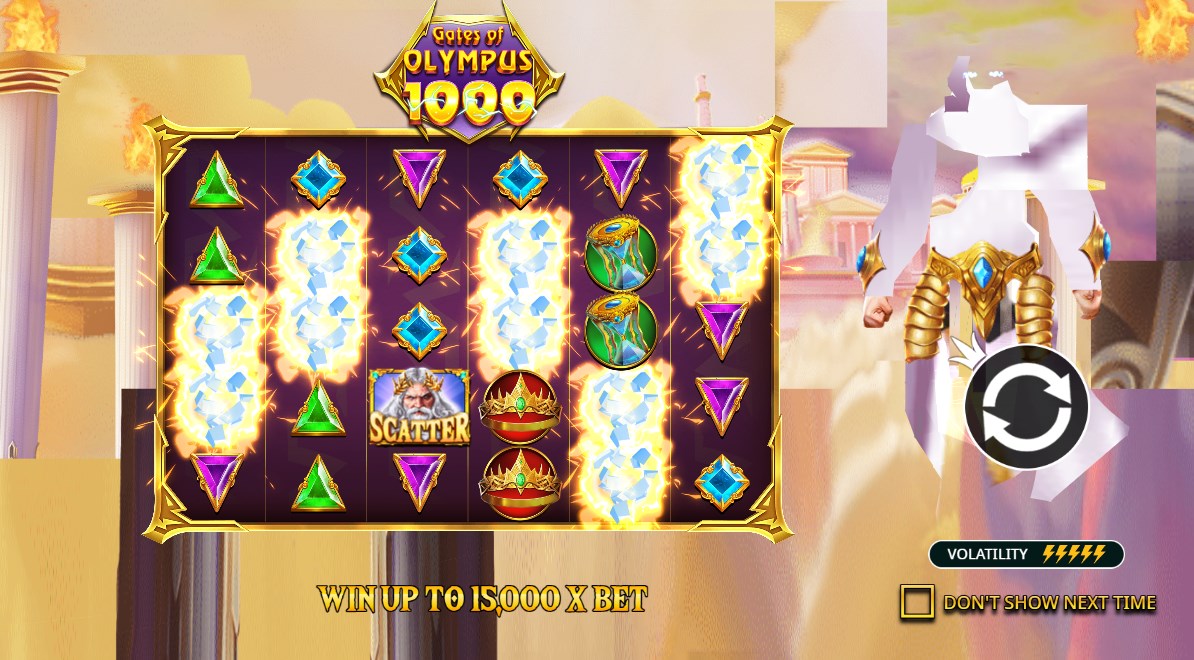 Gates of Olympus 1000 slot apk para android  1.0.0 screenshot 3