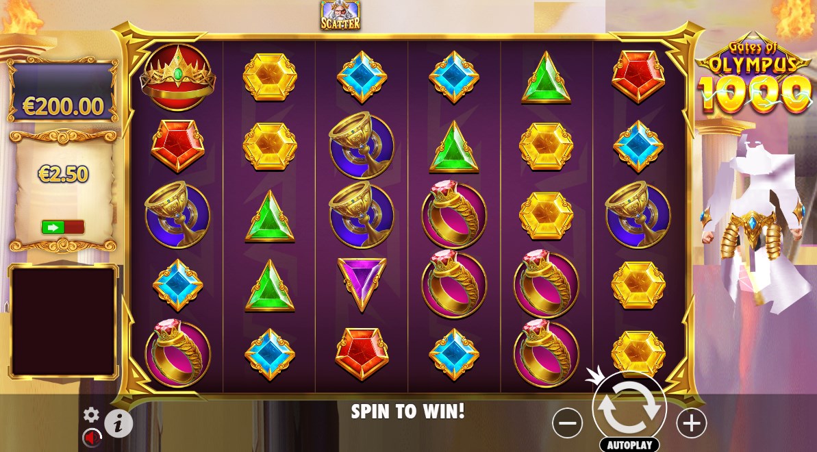 Gates of Olympus 1000 slot apk para android图片1