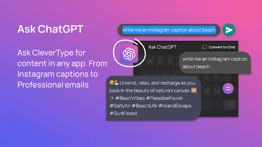 CleverType AI Keyboard mod apk 4.7.4 premium desbloqueado  4.7.4 screenshot 1