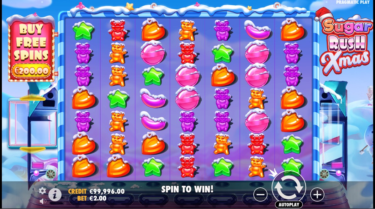 Sugar Rush Xmas slot apk para android图片1