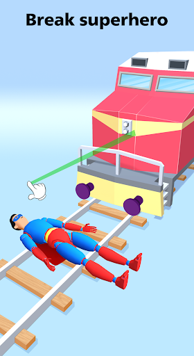 Superhero Ragdoll Dummy Break apk para android图片2