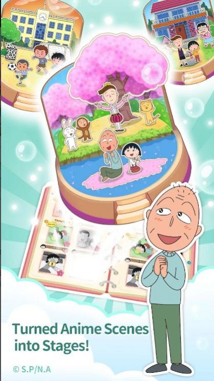 CHIBI MARUKO CHAN Match Puzzle apk download para android  1.6.0 screenshot 1