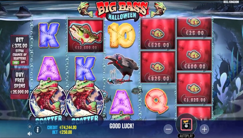 Big Bass Halloween slot apk para android  1.0.0 screenshot 1