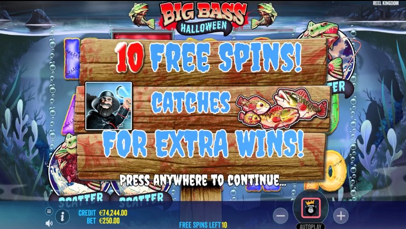 Big Bass Halloween slot apk para android  1.0.0 screenshot 2