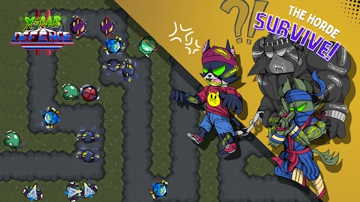 X RAB Tower Defense apk download para android  v1.0 screenshot 2