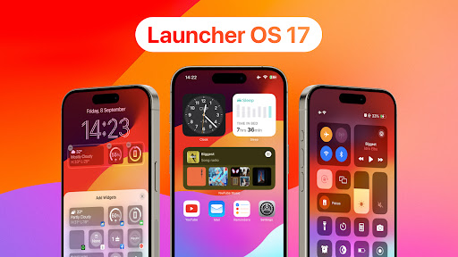 Launcher OS 17 mod apk 5.1.5 premium desbloqueado  5.1.5 screenshot 1