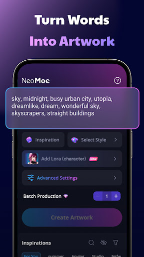 NeoMoe AI Art Generator mod apk 2.3.26 premium desbloqueado  2.3.26 screenshot 1