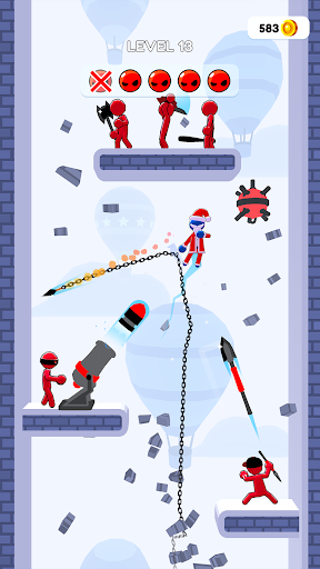 Stickman Teleport Master 3D mod apk 0.0.26.2 dinheiro e gemas ilimitados图片1