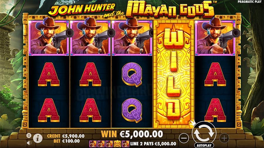 John Hunter and the Mayan Gods slot apk para android  1.0.0 screenshot 1