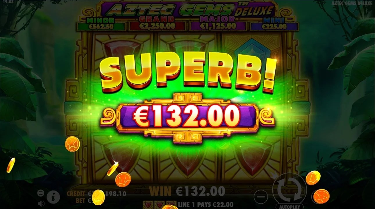 Aztec Gems Deluxe slot apk para android  1.0.0 screenshot 2