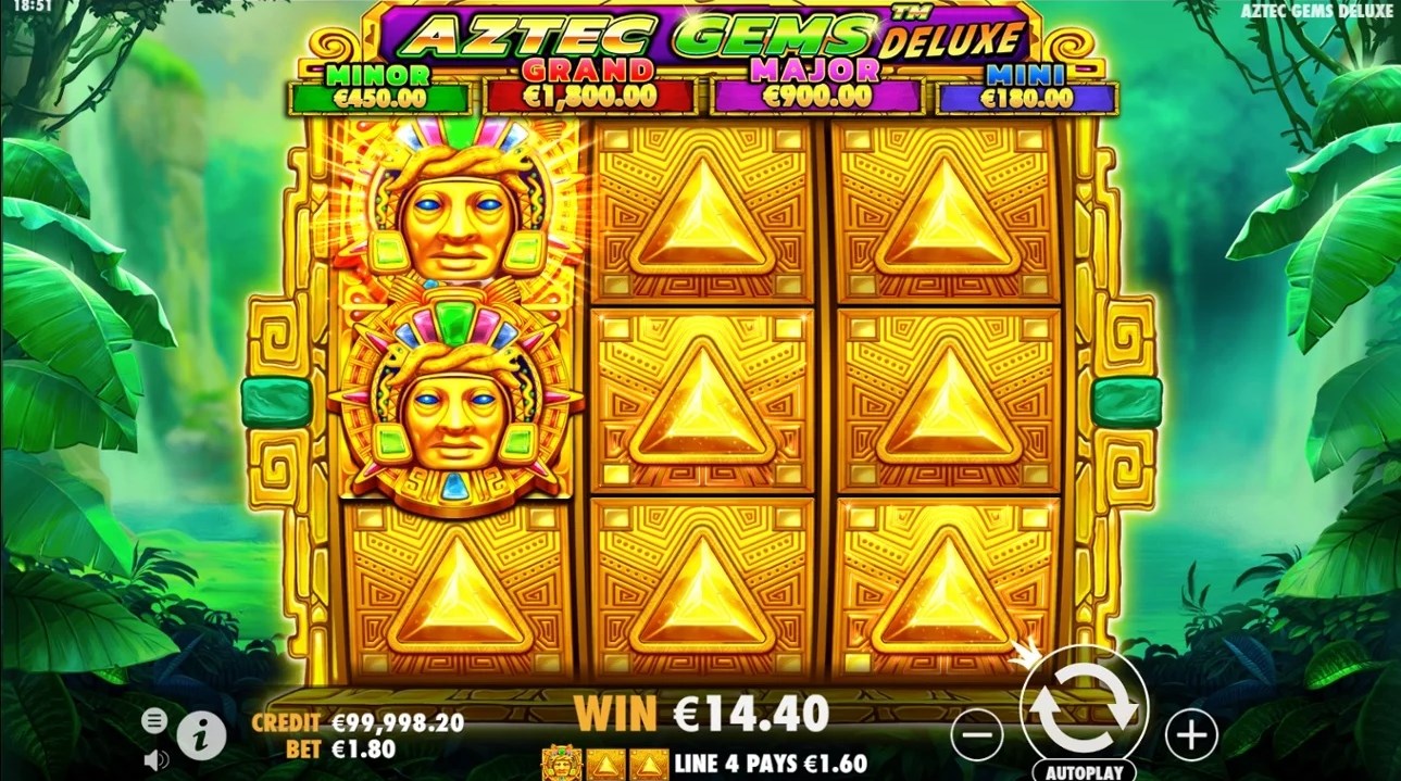 Aztec Gems Deluxe slot apk para android图片1