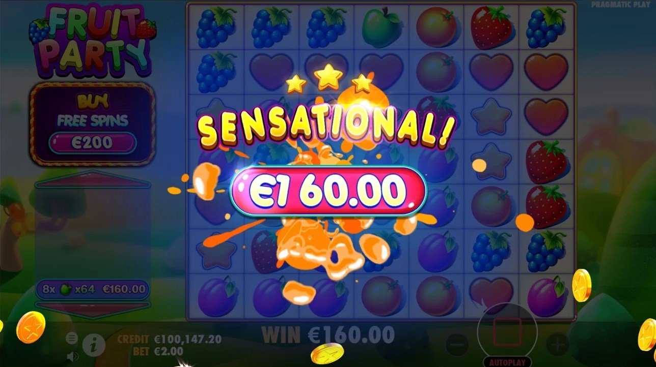 Fruit Party slot apk para android图片1