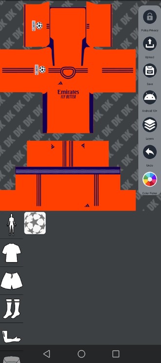 KITS FOOTBALL DESIGNER apk download para o android  1.0 screenshot 2