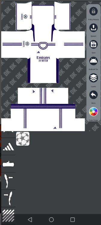 KITS FOOTBALL DESIGNER apk download para o android  1.0 screenshot 3