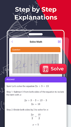 Solve Math AI Calculus Tutor app última versão  1.0.4 screenshot 3