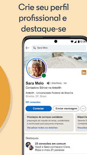 LinkedIn mod apk 4.1.951 premium desbloqueado última versão  4.1.951 screenshot 2