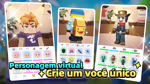 Blockman Go mod menu apk 2.82.1 voar hackear tudo ilimitado  2.82.1 screenshot 1