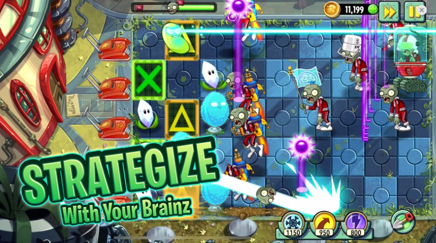 Plants vs Zombies 2 11.5.1 Todos os Plants desbloqueados nível máximo图片1